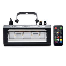 Load image into Gallery viewer, 40W RGB flash light Christmas Projector stroboscopes Lamp soundcontrol Stage Light dj disco led strobe lights